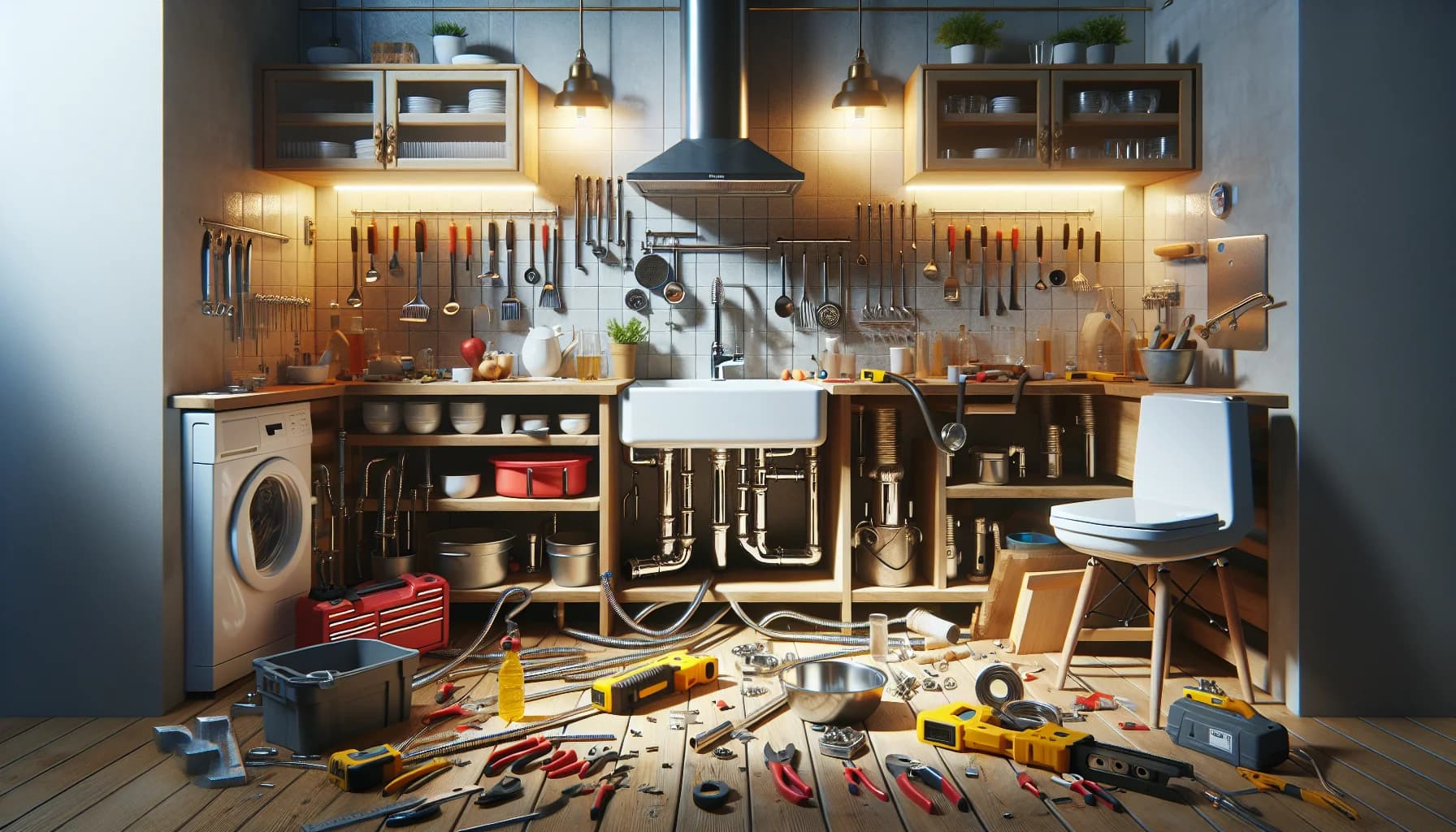 Kitchen Sink Installation