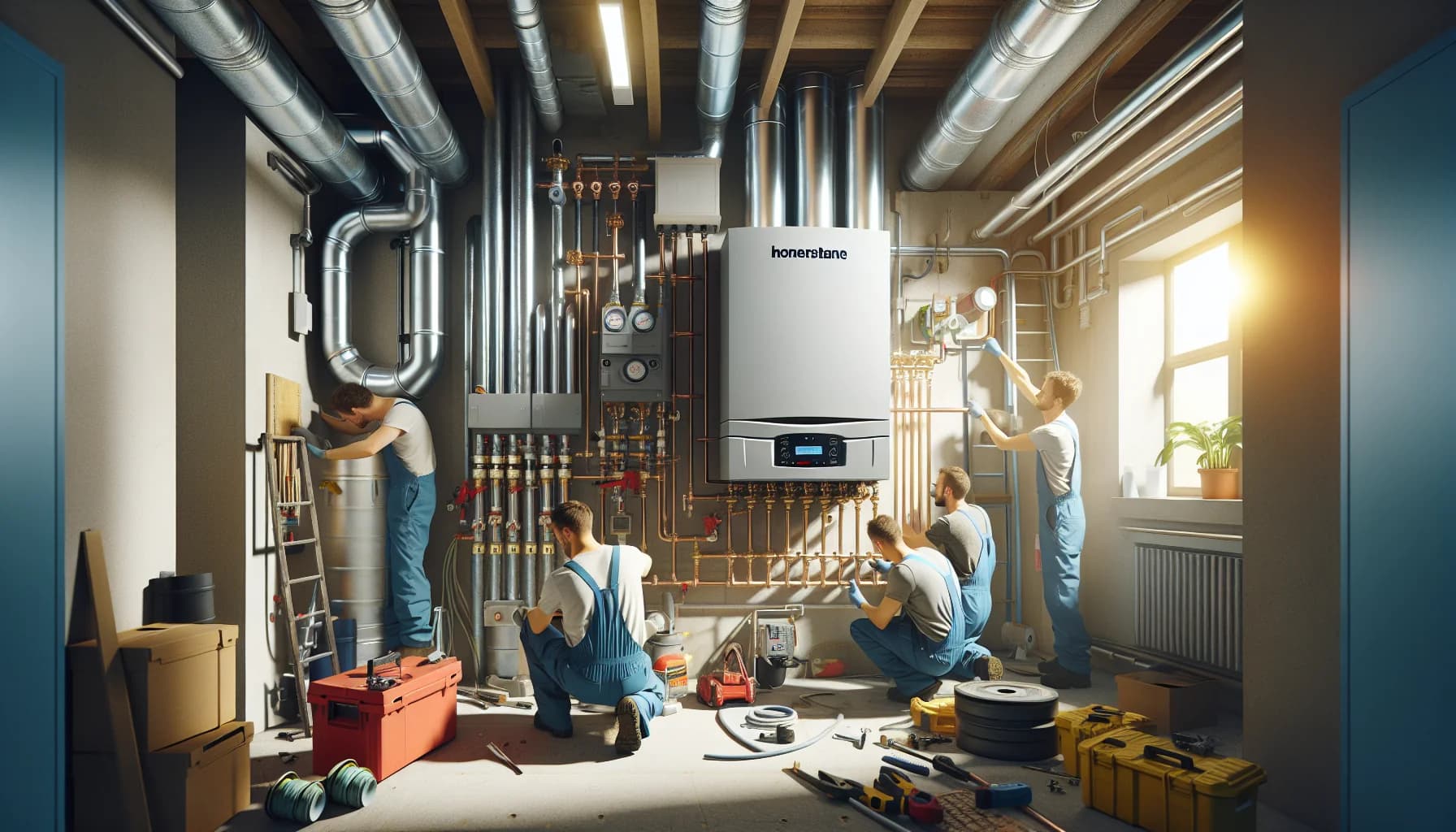 Energy-Efficient Boiler Installation