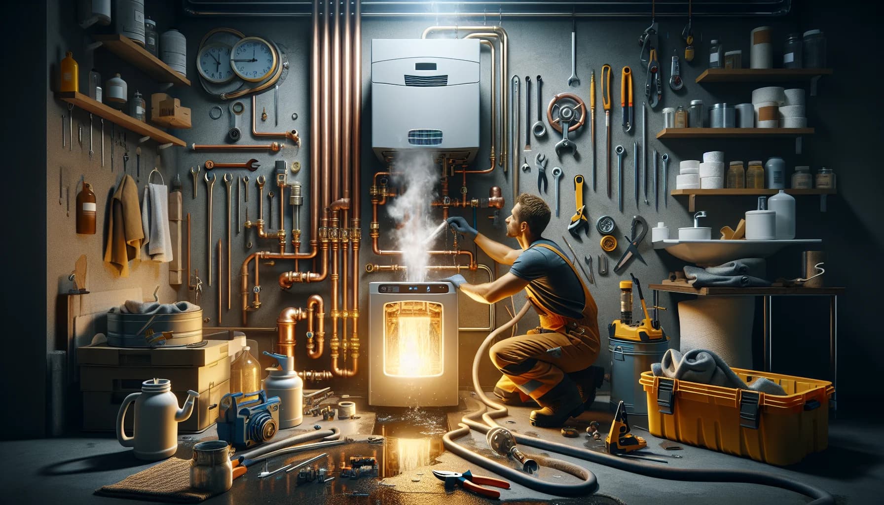 Boiler Flush for Steam